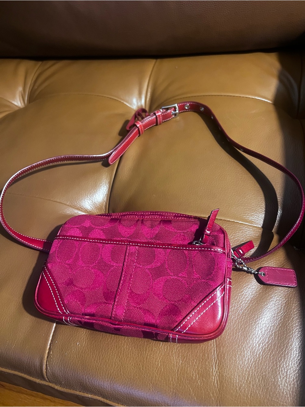 Coach signature C belt bag